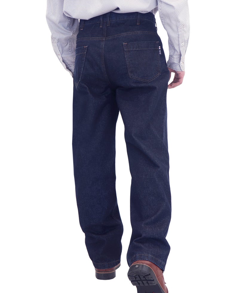 BOCOMAL FR Jeans for Men Flame Resistant Pants Midweight 11oz Blue Denim Fire Retardant Jeans - Image 4